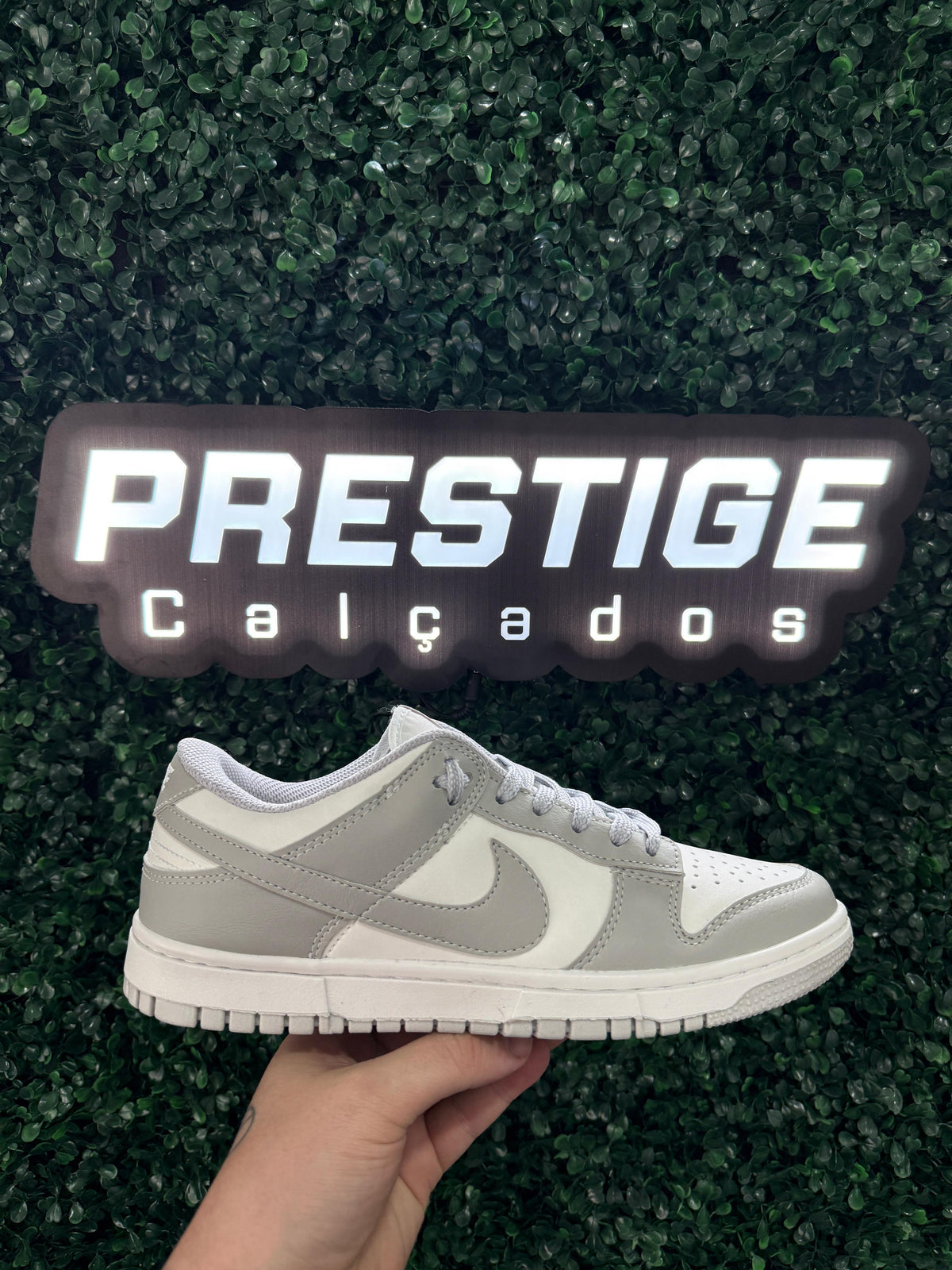 Cinza/Branco
